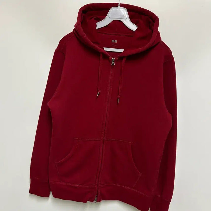 [BUNJANG] Uniqlo Cotton Hooded Zip-up Jacket / [여자-100]유니클로 코튼 후드집업