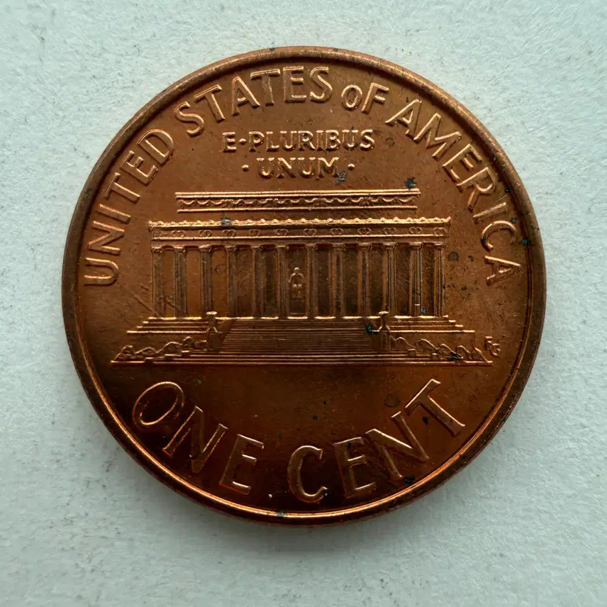 [BUNJANG] 1996 Lincoln Cent Coin / 회전광이 살아있는 1996년 미국 링컨 1센트 동전 S458