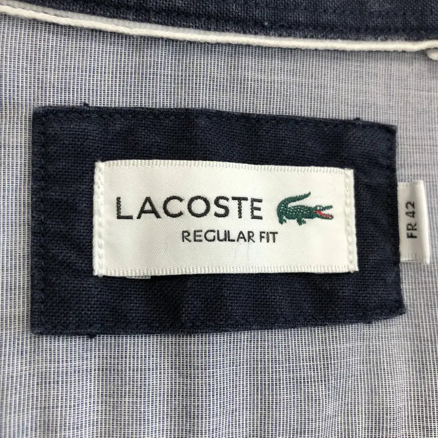[BUNJANG] Lacoste Oxford Regular Shirt / 라코스테 옥스포드 레귤러셔츠 L