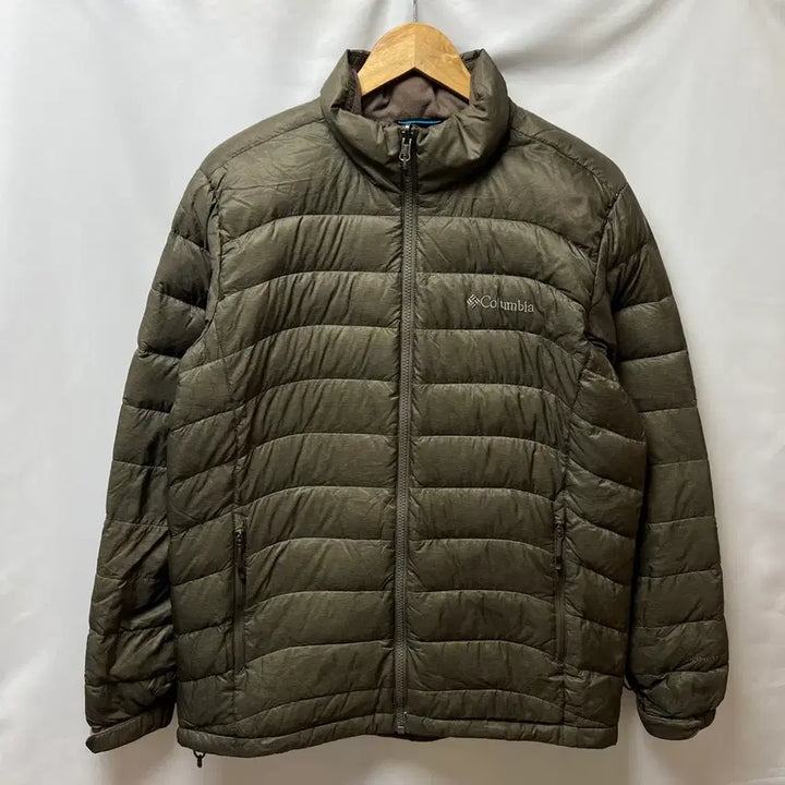 [BUNJANG] Columbia Goose Down Lightweight Padded Jacket / [정품/L] 컬럼비아 구스다운 카키 경량패딩
