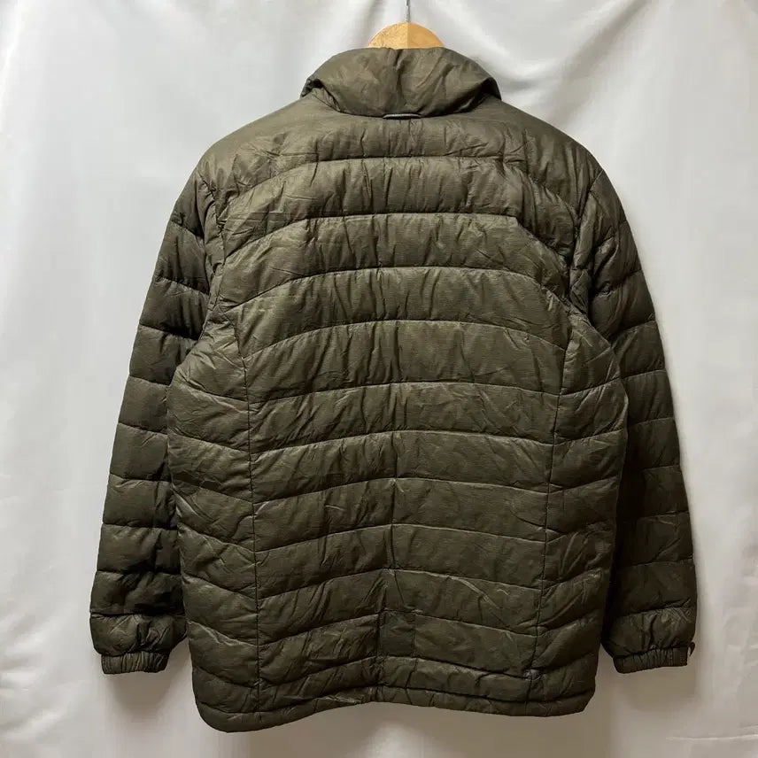 [BUNJANG] Columbia Goose Down Lightweight Padded Jacket / [정품/L] 컬럼비아 구스다운 카키 경량패딩