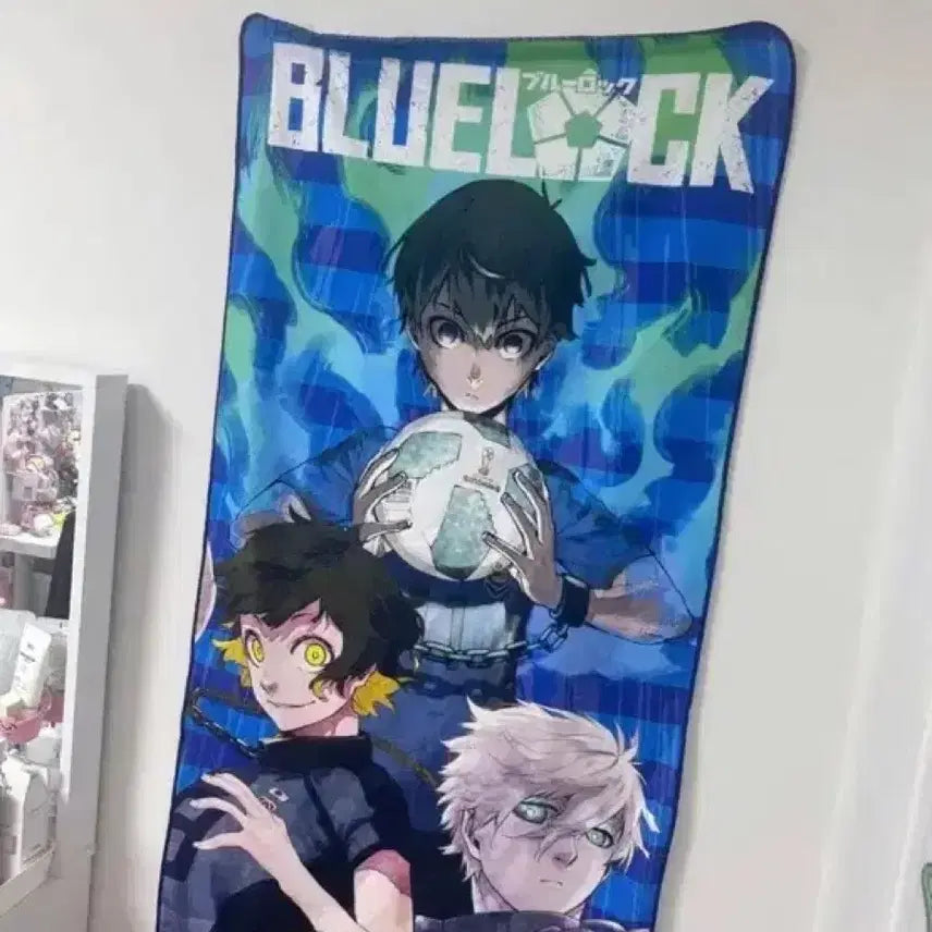 [BUNJANG] Blue Lock Isagi Bachira Fabric Poster / 블루록 빅타월 패브릭포스터 방꾸 이사기 나기 바치라