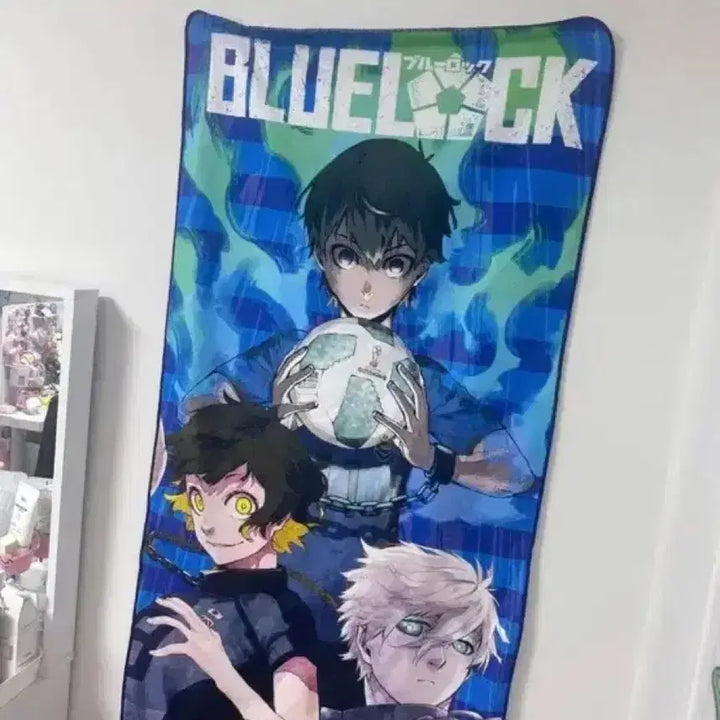 [BUNJANG] Blue Lock Isagi Bachira Fabric Poster / 블루록 빅타월 패브릭포스터 방꾸 이사기 나기 바치라