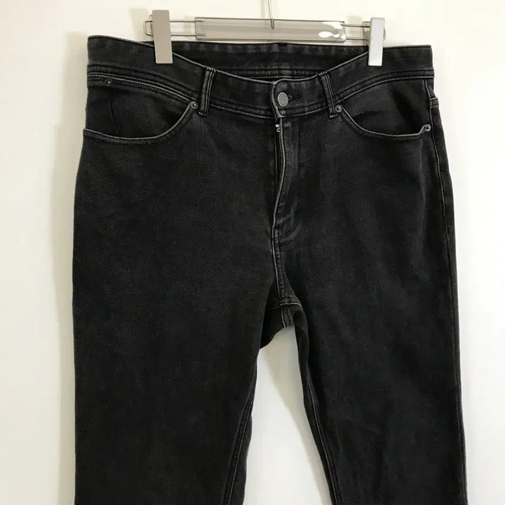 [BUNJANG] Rogatis Black Denim Pants / 로가디스 기모 스판 흑청데님팬츠 [36-37인치]
