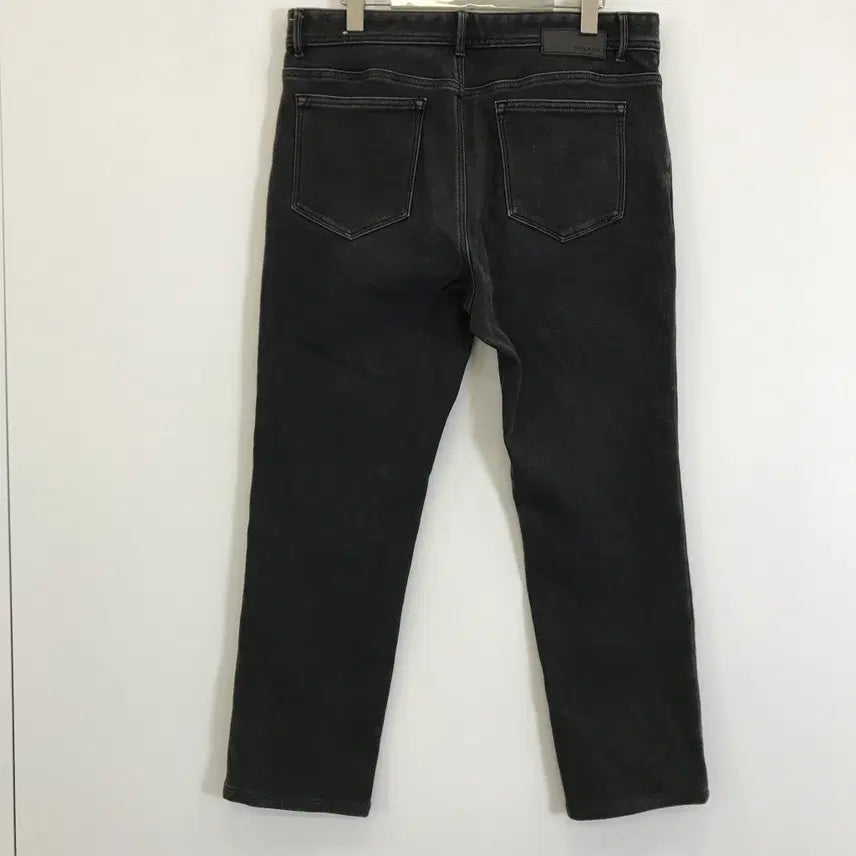 [BUNJANG] Rogatis Black Denim Pants / 로가디스 기모 스판 흑청데님팬츠 [36-37인치]