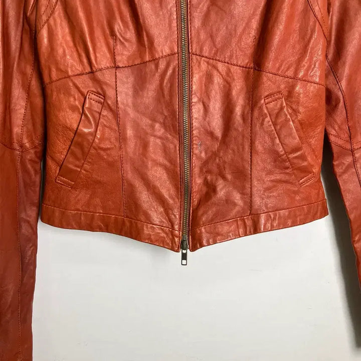 [BUNJANG] SLY Lambskin Leather Jacket / SLY 슬라이 램스킨 레더 자켓