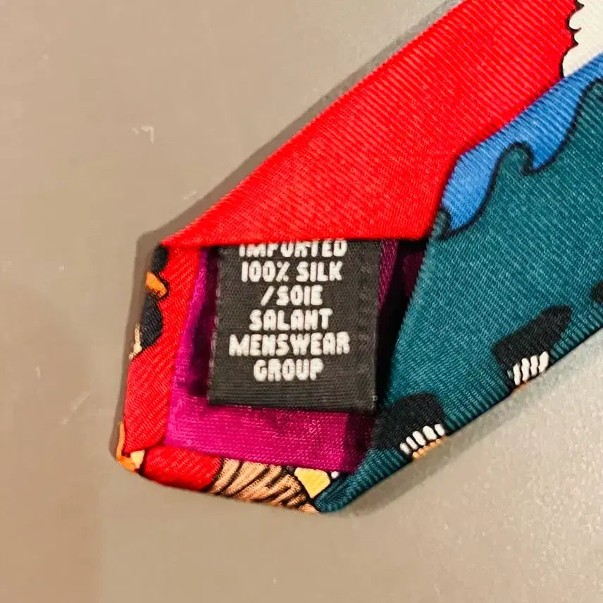 [BUNJANG] Save the Children Silk Tie / 세이브 더 칠드런 실크 넥타이(미국제)