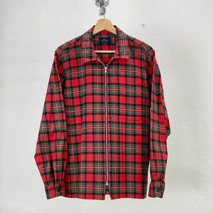 [BUNJANG] Urban Research Items Tartan Check Shirt Jacket / 어반 리서치 아이템즈 타탄 체크 셔츠 집 자켓