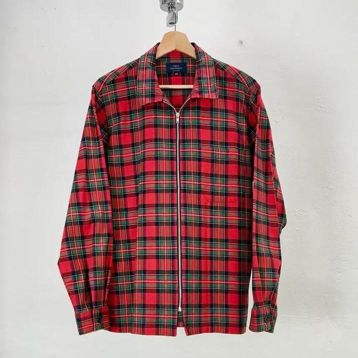 [BUNJANG] Urban Research Items Tartan Check Shirt Jacket / 어반 리서치 아이템즈 타탄 체크 셔츠 집 자켓