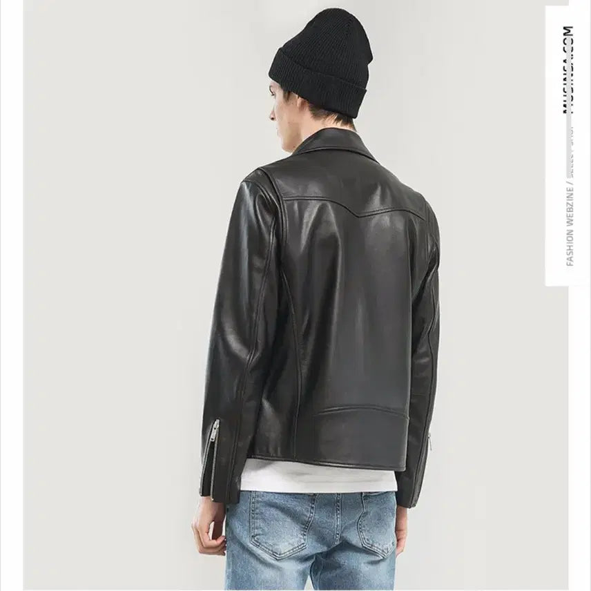 [BUNJANG] East Kunst Men's Lambskin Leather Jacket / 이스트쿤스트 남성 양가죽 자켓 (여성66가능)