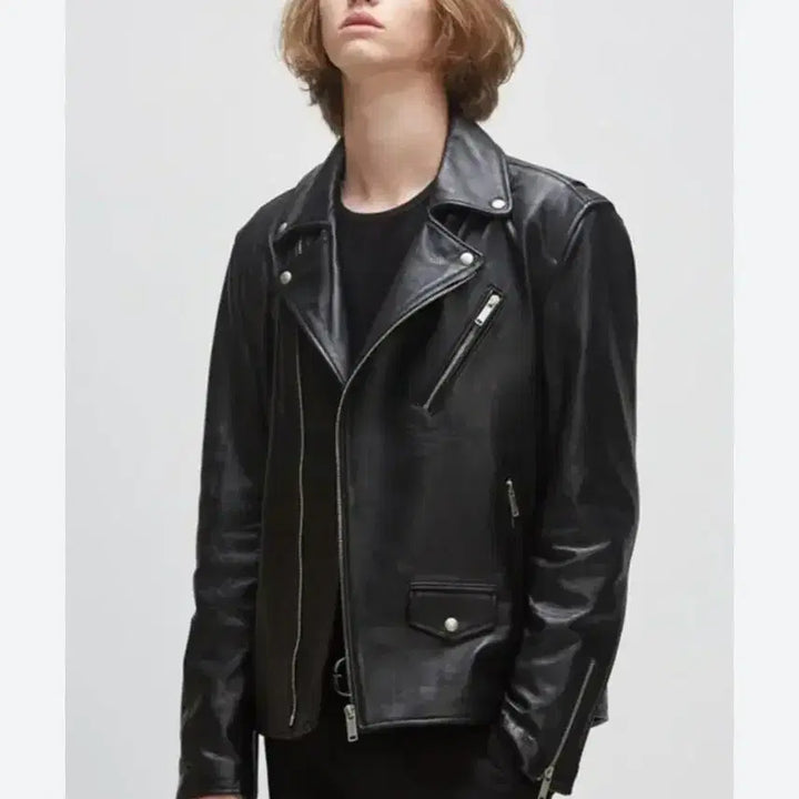 [BUNJANG] East Kunst Men's Lambskin Leather Jacket / 이스트쿤스트 남성 양가죽 자켓 (여성66가능)