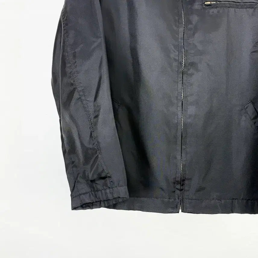 [BUNJANG] Levi's Red Tab Black Nylon Blouson Jacket / 리바이스 레드탭 블랙 나일론 블루종 라이닝 자켓