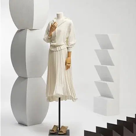 [BUNJANG] Time Pleats Skirt Ivory (Size 55) / 새상품 타임 플리츠스커트 아이보리 55사이즈