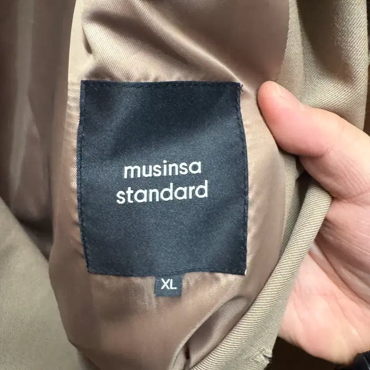 [BUNJANG] Musinsa Standard Trench Coat Jacket XL / 무신사스탠다드 트렌치 코트 자켓 XL