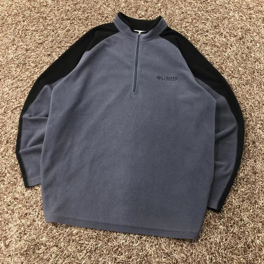 [BUNJANG] Columbia Half-Zip Pullover Long Sleeve T-shirt / L 컬럼비아 반집업 풀오버 긴팔 티셔츠