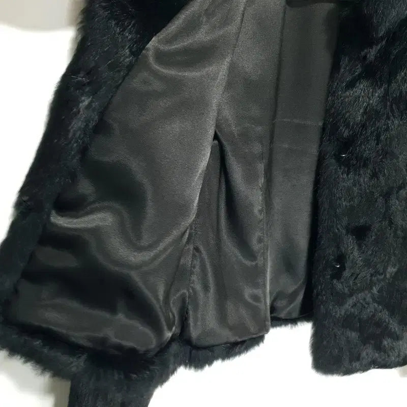 [BUNJANG] Short Fur Jacket (Size 66) / 여성 퍼 숏 자켓 66_W0523