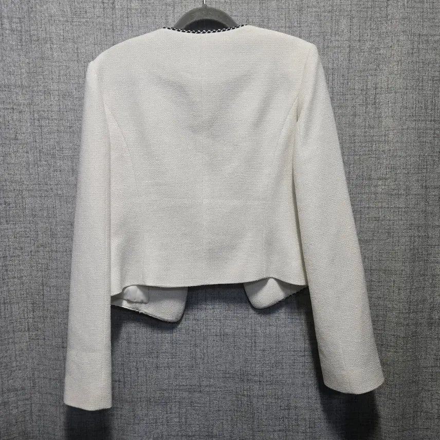 [BUNJANG] LYNN White Tweed Jacket / LYNN 린 화이트 트위드 자켓 55