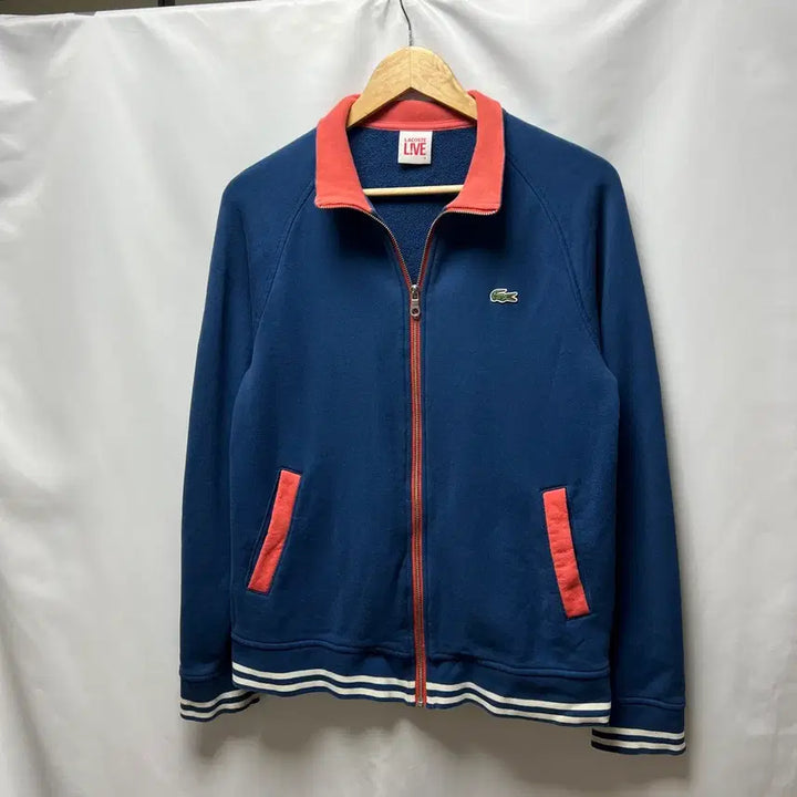 [BUNJANG] Lacoste Live Blue Blouson Jacket / [정품/100] 라코스테 라이브 블루종 블루 잠바/자켓