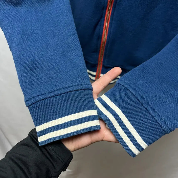 [BUNJANG] Lacoste Live Blue Blouson Jacket / [정품/100] 라코스테 라이브 블루종 블루 잠바/자켓