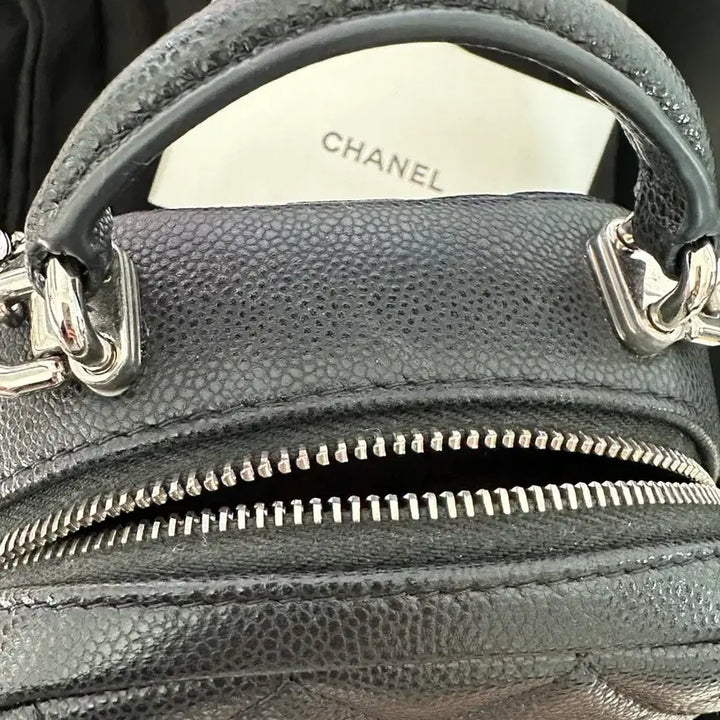 [BUNJANG] Chanel Cruise Caviar Mini Backpack Silver Hardware / 샤넬 크루즈 캐비어 미니백팩 은장