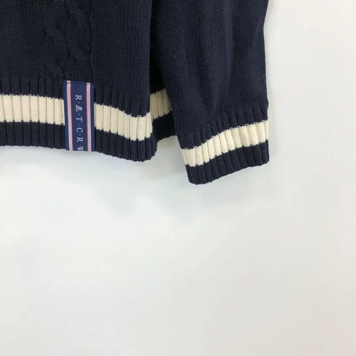 [BUNJANG] Romantic Crown Cable Oversized Knit Sweater / 로맨틱크라운 케이블 오버니트 L