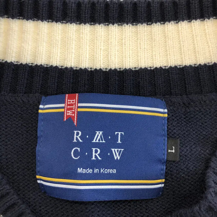 [BUNJANG] Romantic Crown Cable Oversized Knit Sweater / 로맨틱크라운 케이블 오버니트 L