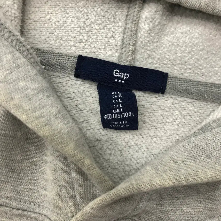[BUNJANG] L GAP Fleece Hoodie / L GAP 갭 기모 후드티