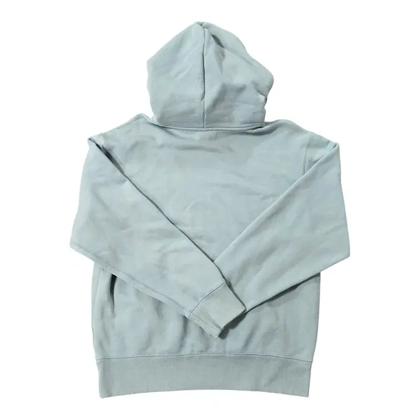 [BUNJANG] Adidas Patch Logo Muted Sky Hoodie / (바배) 아디다스 패치로고 뮤트하늘 후드티
