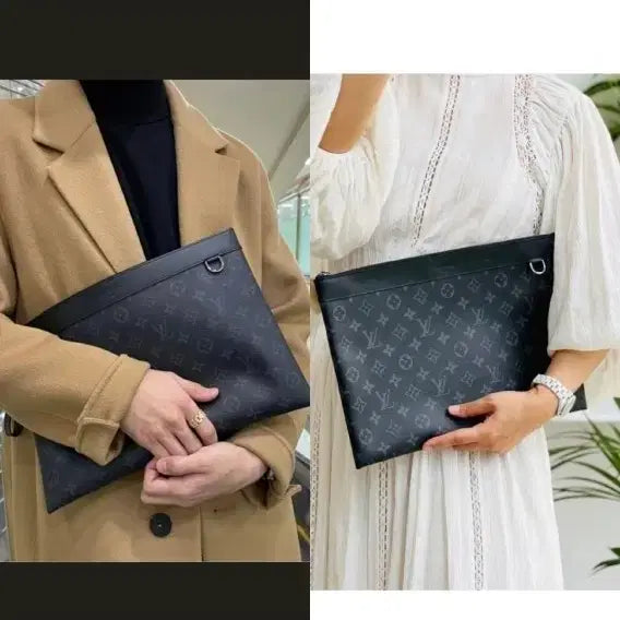 [BUNJANG] Louis Vuitton Eclipse Clutch Bag / 루이비통 이클립스 클러치/클러치백 정품S급(영수증O)
