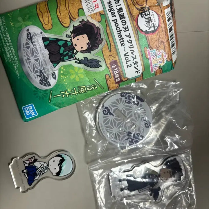 [BUNJANG] Demon Slayer Sugar Pochette Acrylic Stand Vol.2 Bundle Set / 귀멸의 칼날 슈가포셰트 아크릴 스탠드 Vol.2 유시로 교메이 일괄