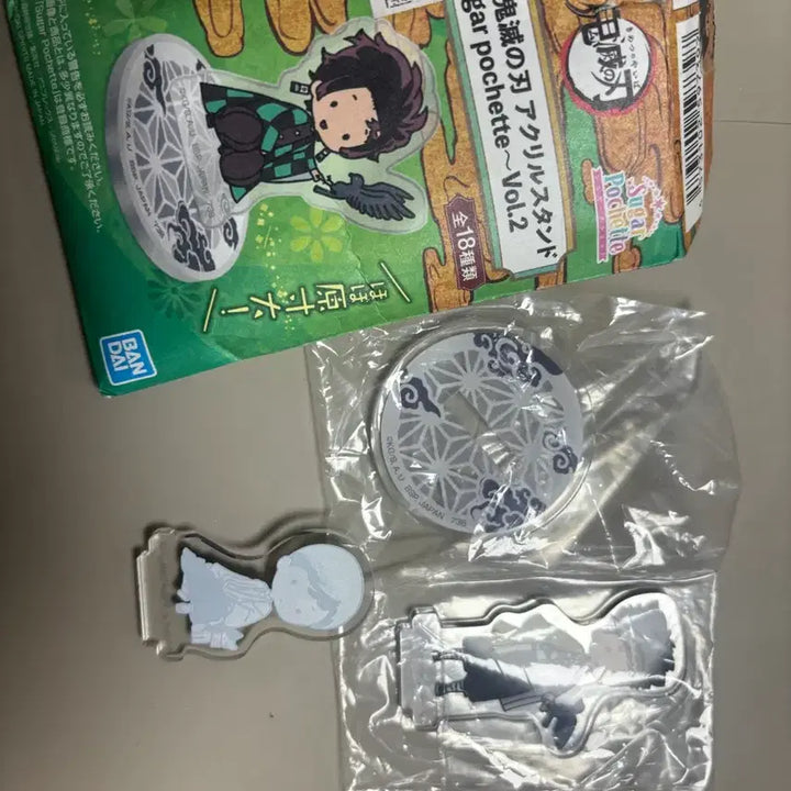 [BUNJANG] Demon Slayer Sugar Pochette Acrylic Stand Vol.2 Bundle Set / 귀멸의 칼날 슈가포셰트 아크릴 스탠드 Vol.2 유시로 교메이 일괄