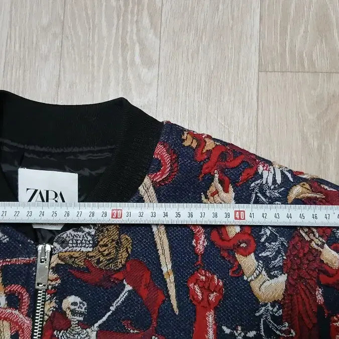 [BUNJANG] Zara Skull Embroidery Jacket L / 자라 Zara 해골 자수 자켓 L