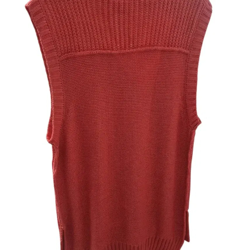 [BUNJANG] Standard General Idea V-Neck Distressed Knit Vest / 미사용 새상품) 스탠다드 제너럴아이디어 니트 v넥 디스트로이드 베스트