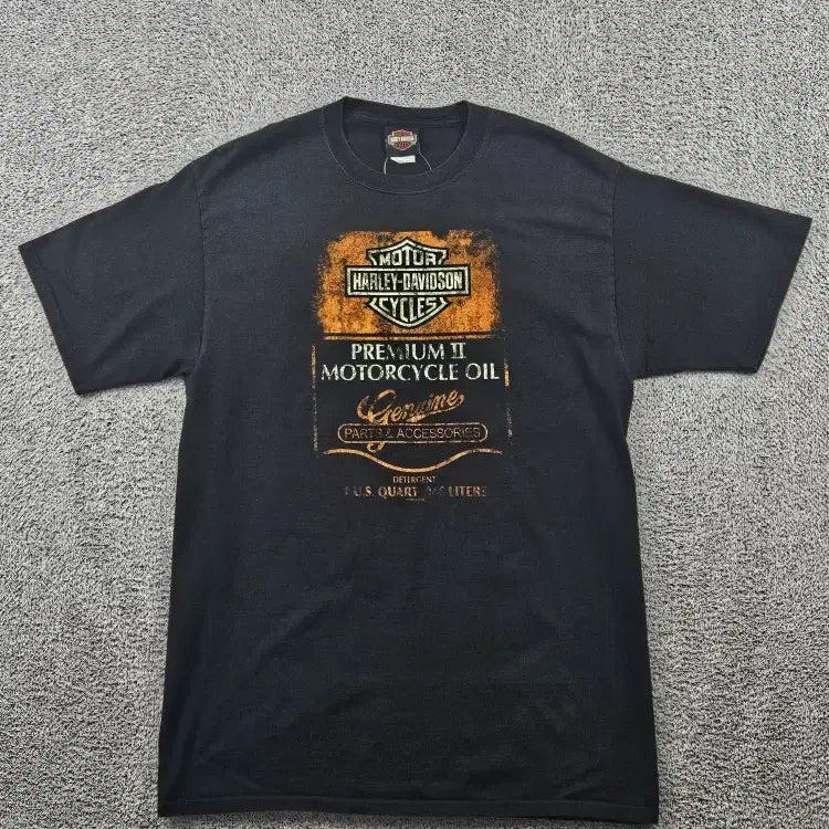 [BUNJANG] Harley-Davidson Grande Prairie Mighty Piece T-Shirt / 할리데이비슨 그란데 프레리 마이티피스 반팔 티셔츠 ( L )/ 11353