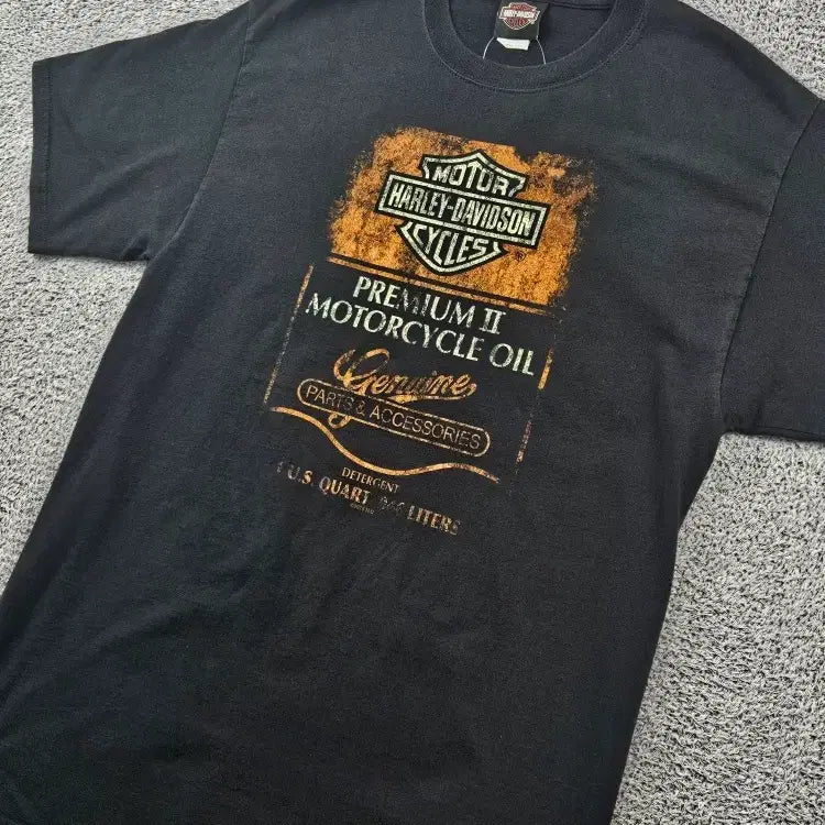 [BUNJANG] Harley-Davidson Grande Prairie Mighty Piece T-Shirt / 할리데이비슨 그란데 프레리 마이티피스 반팔 티셔츠 ( L )/ 11353