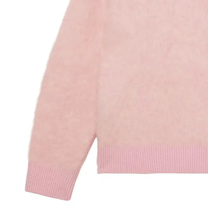 [BUNJANG] Number Project N262 Alpaca Wool Cardigan / 넘버 프로젝트 N262-쥬얼 버튼 알파카 울 가디건 핑크