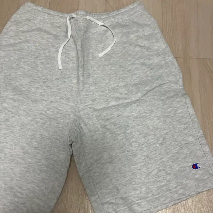 [BUNJANG] Champion Oatmeal Sweat Shorts L / 챔피온 스웻쇼츠 오트밀 L 새상품