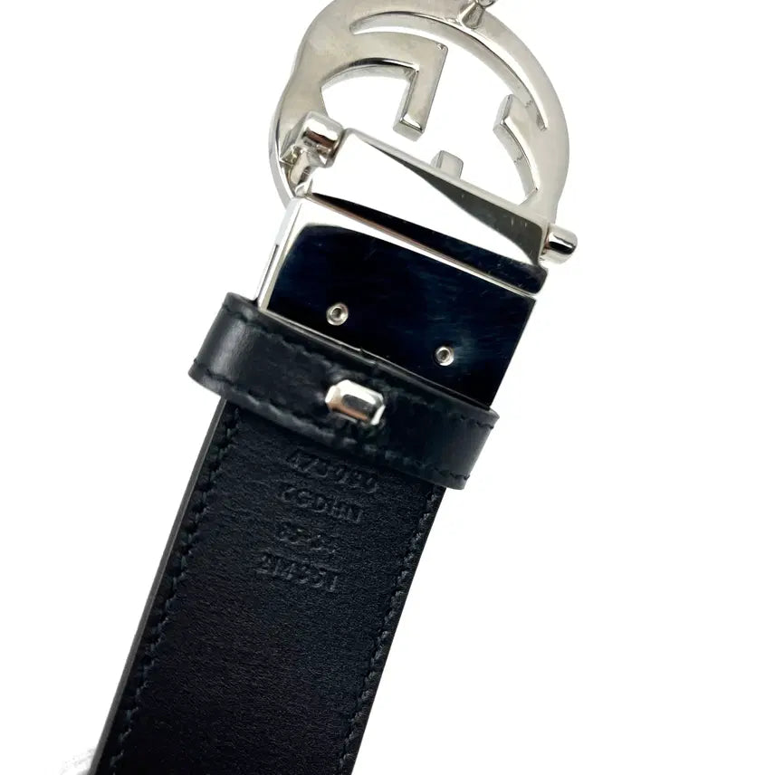 [BUNJANG] Gucci GG Interlocking Reversible Belt / 구찌 GG 인터로킹 리버서블 양면 남성 벨트 473030