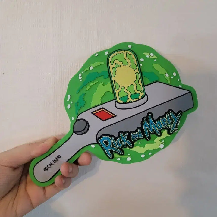 [BUNJANG] Rick and Morty Portal Gun Hand Mirror / 릭앤모티 포탈건 손거울
