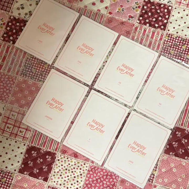 [SOLD OUT] 일괄) 방탄 머스터 4기 바인더 포카 알엠진슈가제이홉뷔지민정국
