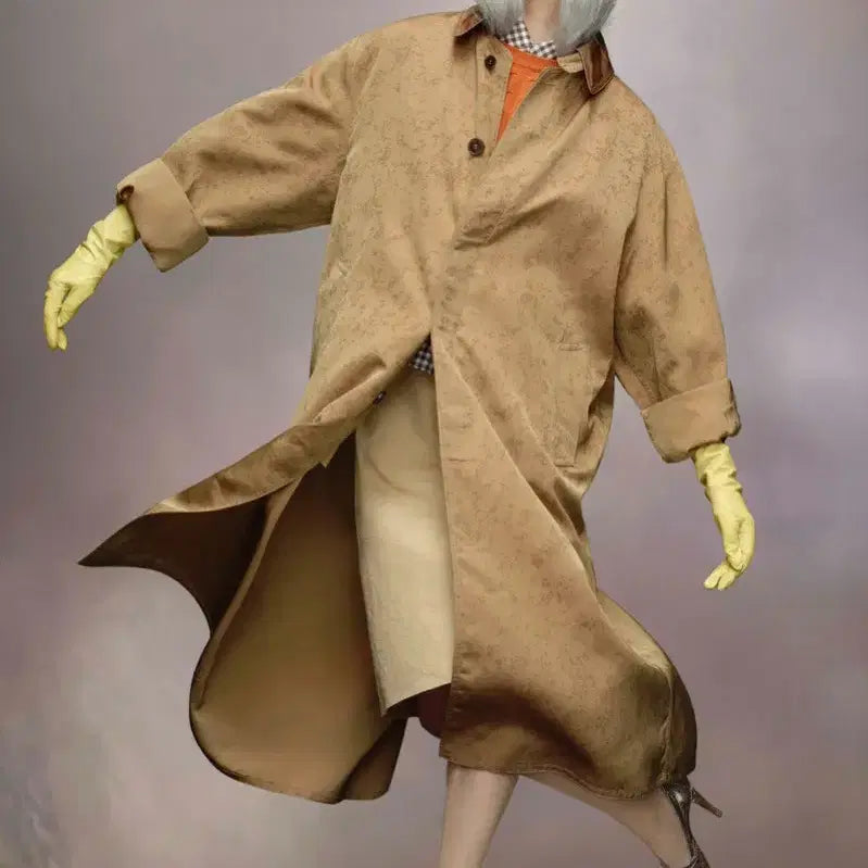 [BUNJANG] Maison Margiela John Galliano Oversized Trench Coat / 마르지엘라 23시즌 오버사이즈 트렌치코트 존 갈리아노