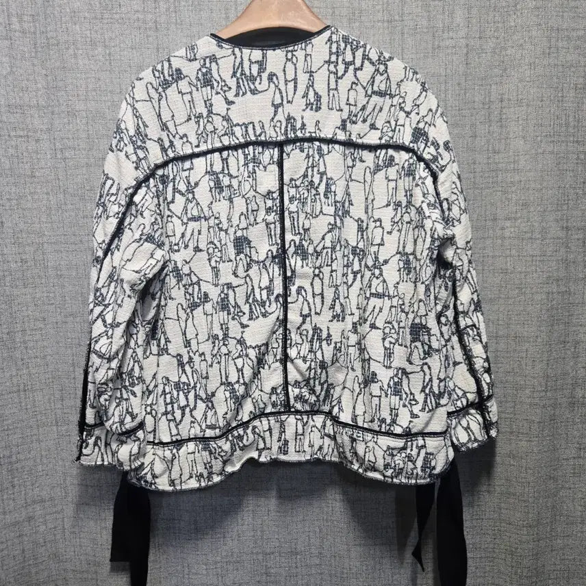 [BUNJANG] Archive Objet Texture Pattern Jacket / 아카이브 오브제 텍스처 패턴 자켓 0