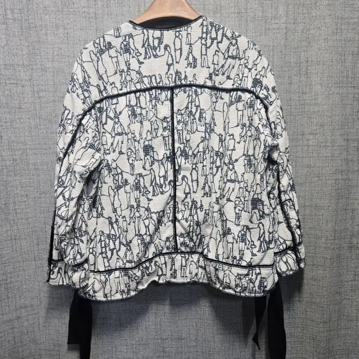 [BUNJANG] Archive Objet Texture Pattern Jacket / 아카이브 오브제 텍스처 패턴 자켓 0