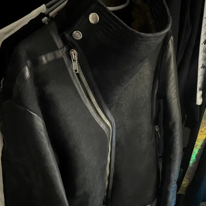 [BUNJANG] Rick Owens Molino Shearling Mouton Jacket / 릭오웬스 몰리노 시어링 무스탕 자켓