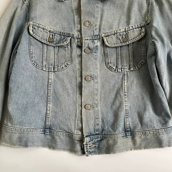 [BUNJANG] RRL Trucker Denim Jacket / 90s RRL 더블알엘 트러커 데님 청자켓