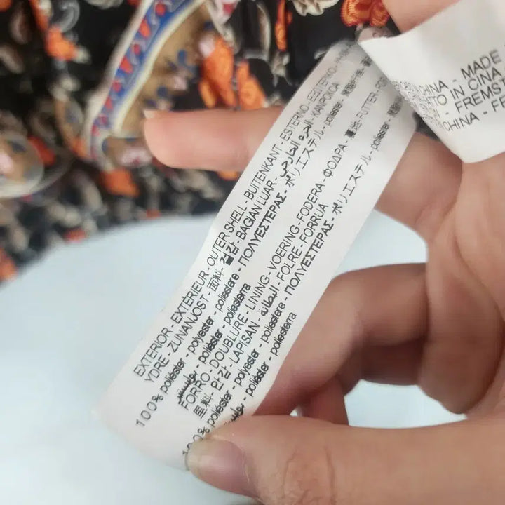 [BUNJANG] ZARA Floral Pattern Bomber Jacket / 자라 플라워 패턴 봄버 자켓