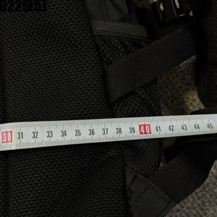 [BUNJANG] Discovery Black Backpack / 디스커버리 검정색 백팩 가방 0226