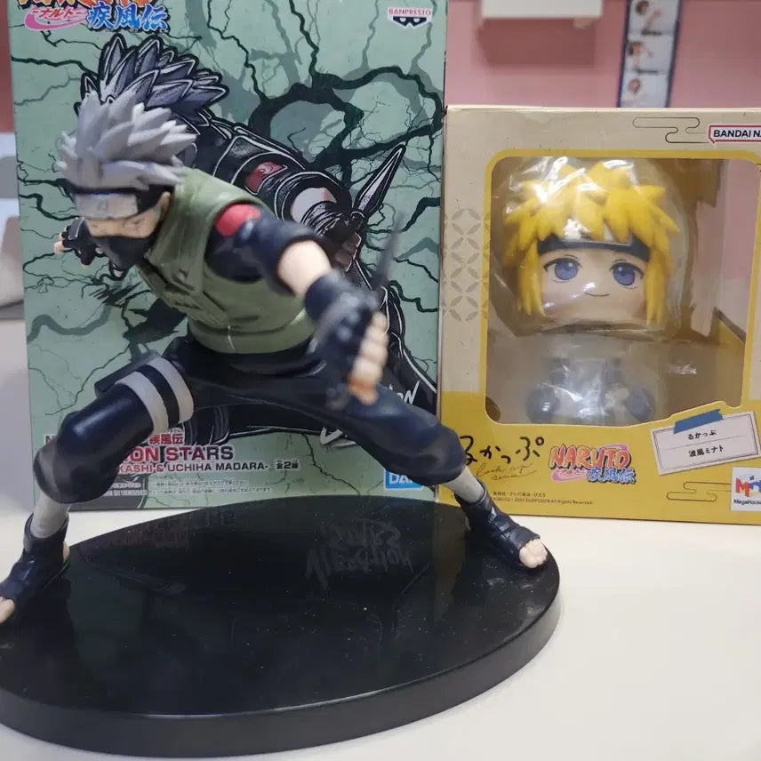[BUNJANG] Minato & Kakashi Figure Bundle Set / 미개봉 미나토 룩업&카카시 반프레스토 피규어 일괄판매