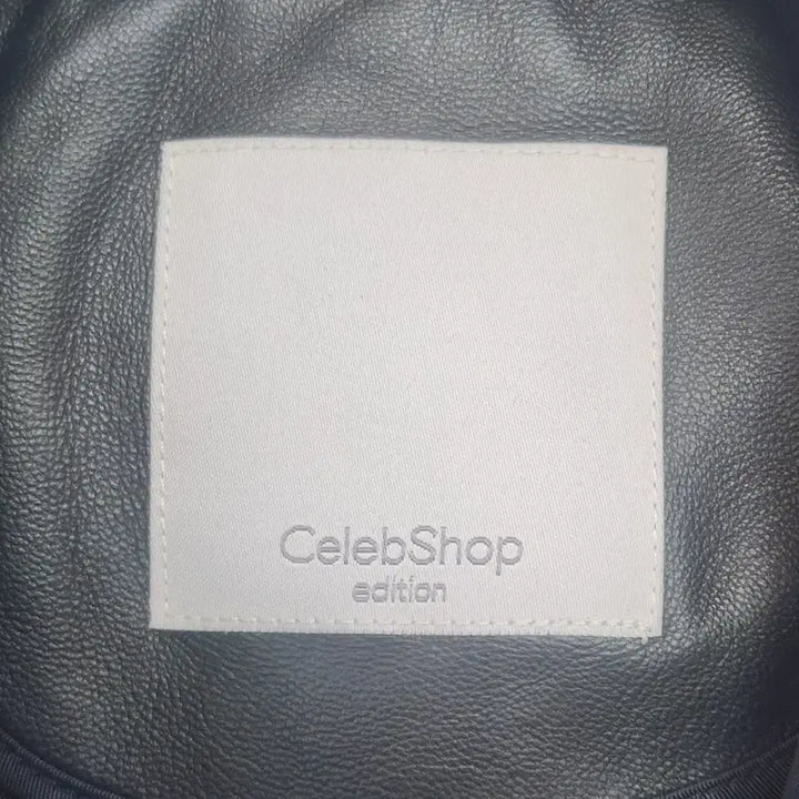 [BUNJANG] Celebshop Black Lambskin Leather Jacket / 셀럽샵 블랙 양가죽 자켓
