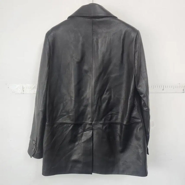 [BUNJANG] Celebshop Black Lambskin Leather Jacket / 셀럽샵 블랙 양가죽 자켓